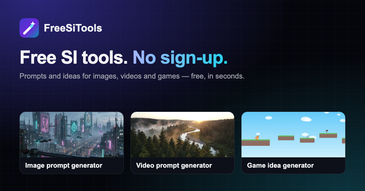 FreeSiTools free SI tools — Privacy Policy